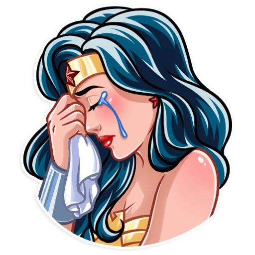 Sticker «Wonder Woman-6»