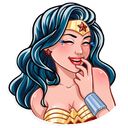 Pack de stickers «Wonder Woman»