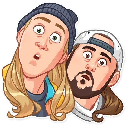 Sticker «Jay and Silent Bob-4»