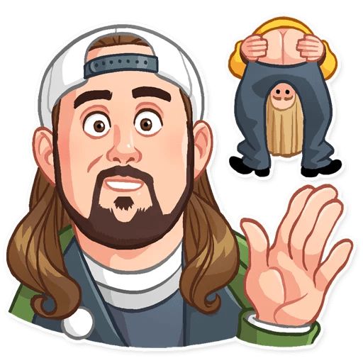 Sticker «Jay and Silent Bob-5»