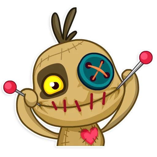 Sticker «Voodoo Doll Chumbo-3»