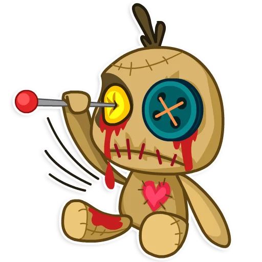Sticker «Voodoo Doll Chumbo-9»