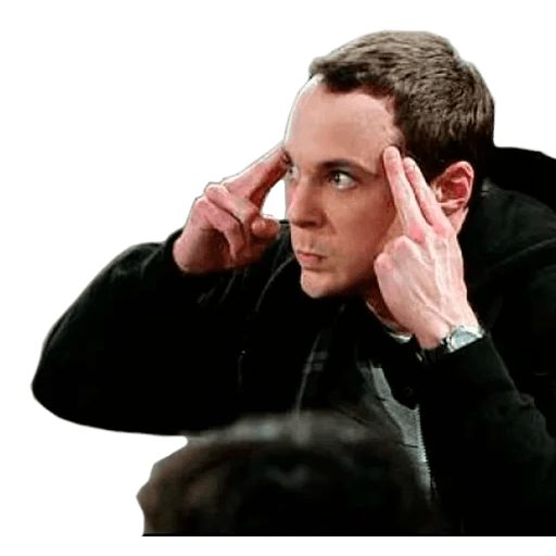 Sticker «Sheldon Cooper-2»