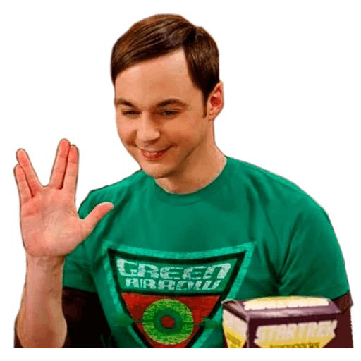 Sticker «Sheldon Cooper-3»