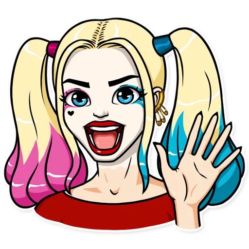 Sticker «Harley Quinn-5»