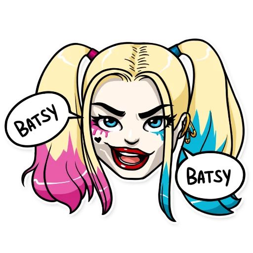 Sticker «Harley Quinn-9»