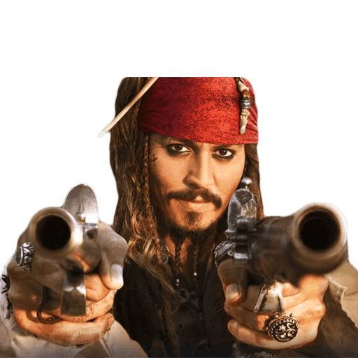 Sticker «Jack Sparrow-12»