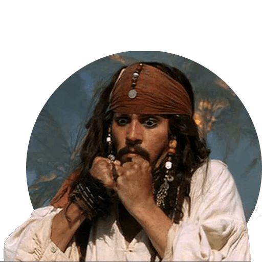Sticker «Jack Sparrow-7»