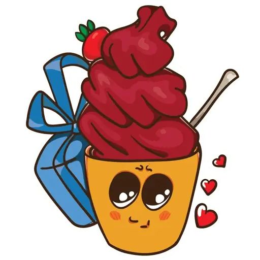 Sticker «Ice-cream Valentin-11»