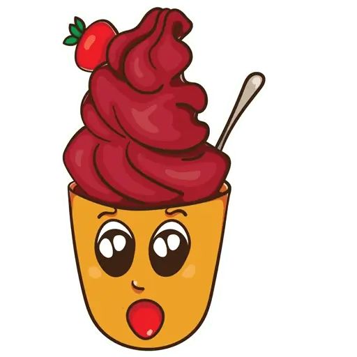 Sticker «Ice-cream Valentin-12»