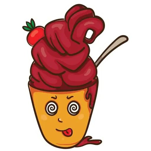 Sticker «Ice-cream Valentin-8»