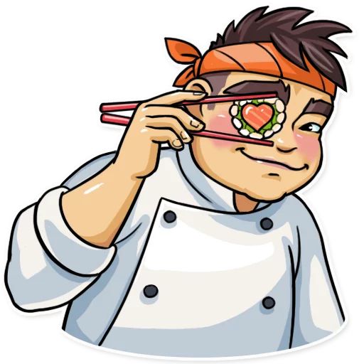 Sticker «Sushi Chief-2»