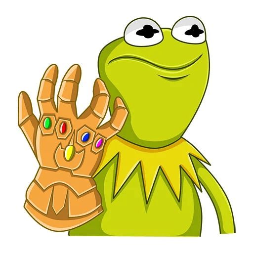 Sticker «Kermit The Frog-10»