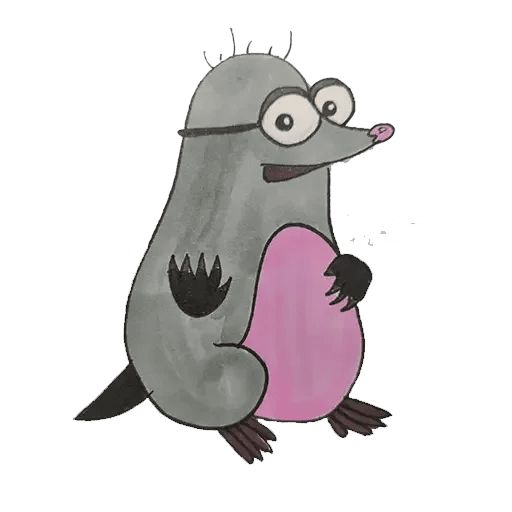 Sticker «Gennady the Mole-1»