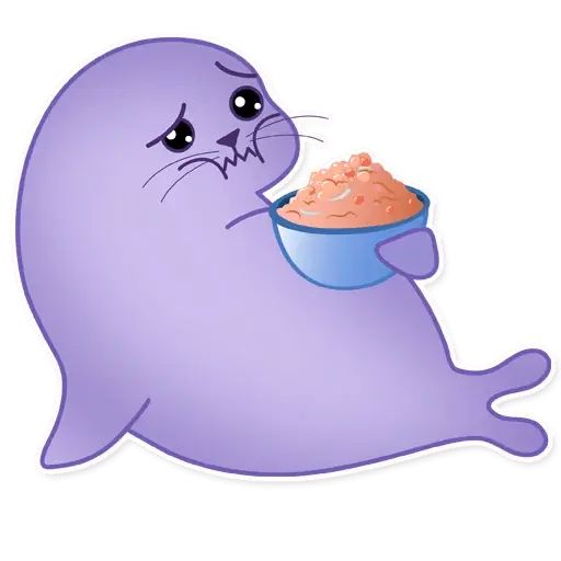 Sticker «Cozy Seal-10»