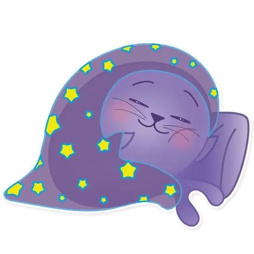 Sticker «Cozy Seal-12»