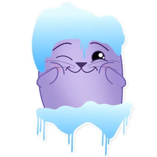 Sticker «Cozy Seal-5»