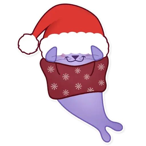 Sticker «Cozy Seal-6»