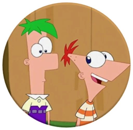 Sticker «Phineas and Ferb-1»