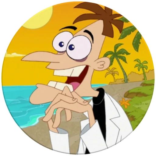 Sticker «Phineas and Ferb-3»