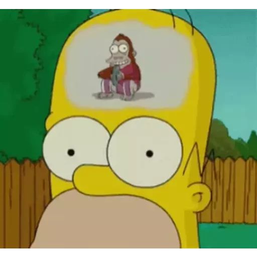Sticker «Simpson-10»