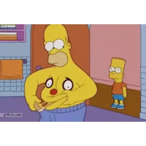 Sticker «Simpson-11»