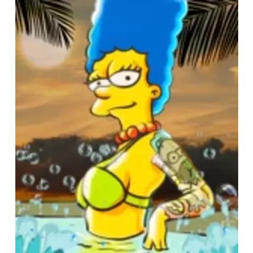 Sticker «Simpson-6»