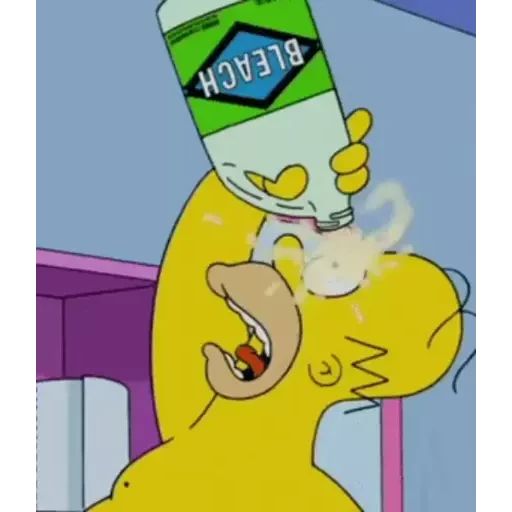 Sticker «Simpson-7»