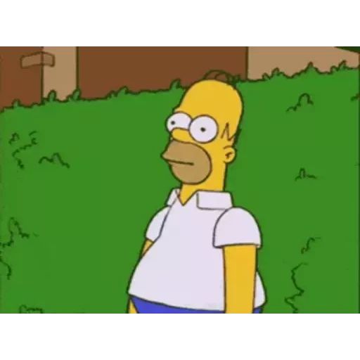 Sticker «Simpson-8»