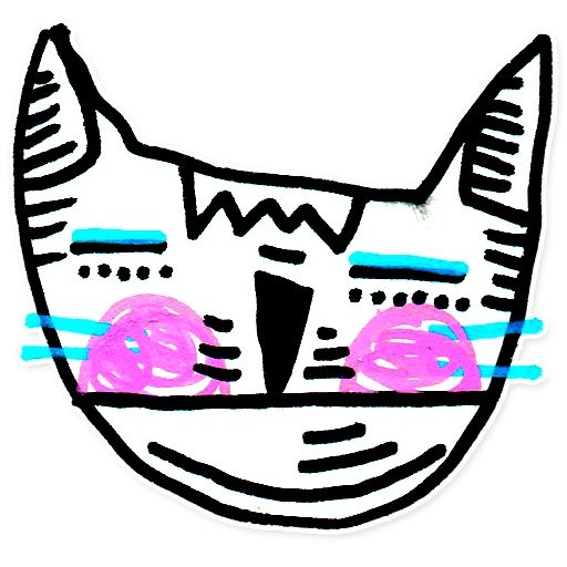 Sticker «Cool Cats-11»