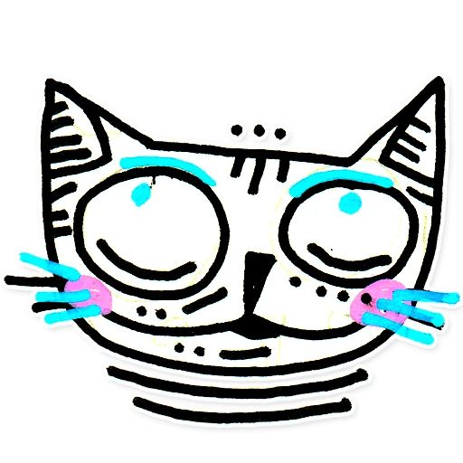 Sticker «Cool Cats-3»