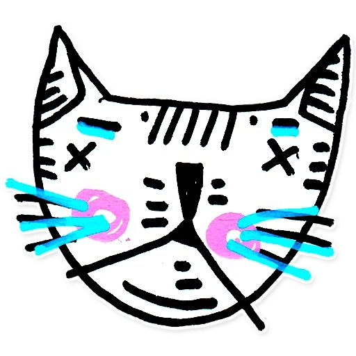 Sticker «Cool Cats-5»