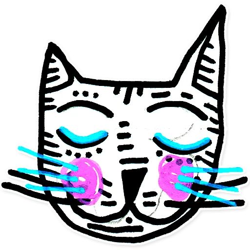Sticker «Cool Cats-9»