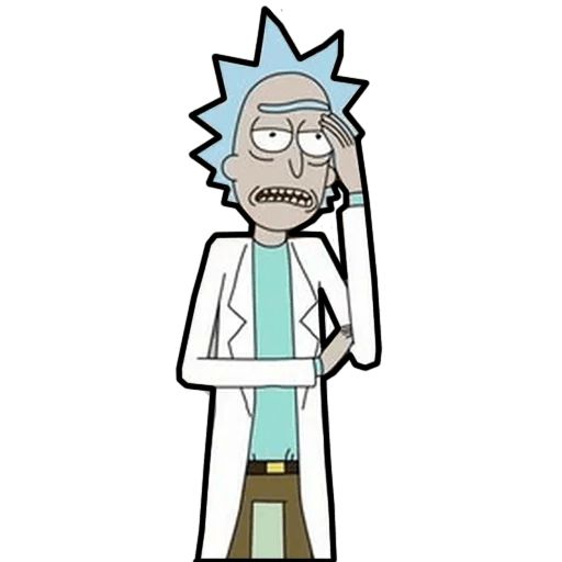 Sticker «Rick and Morty-2»