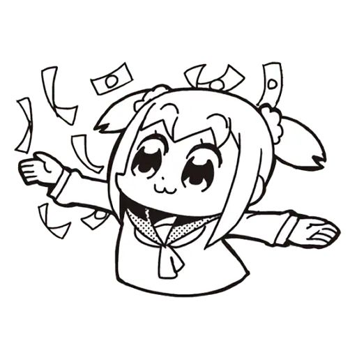 Sticker «Popuko-6»