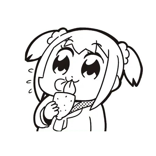 Sticker «Popuko-8»