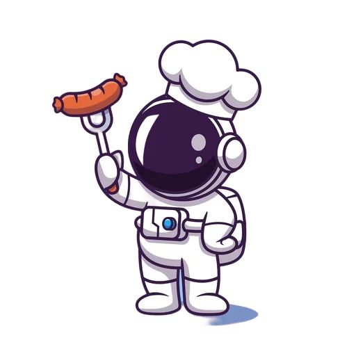 Sticker «Spaceman-10»