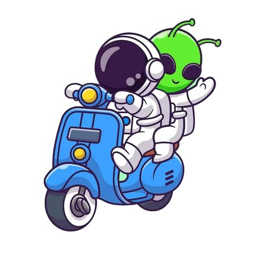 Sticker «Spaceman-12»