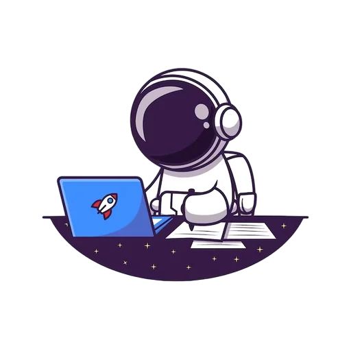 Sticker «Spaceman-3»