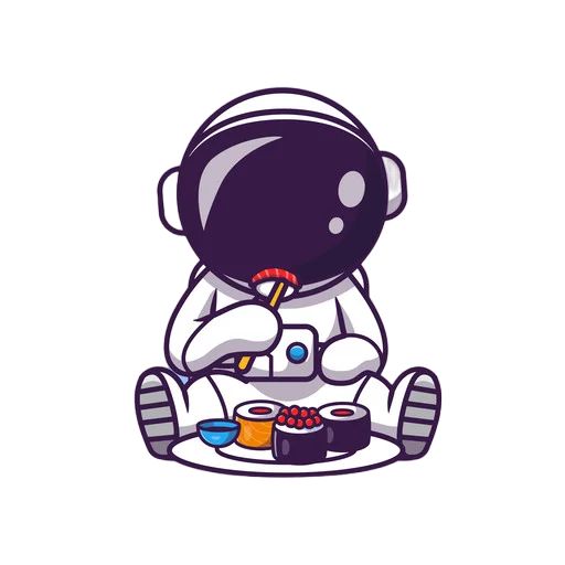 Sticker «Spaceman-4»