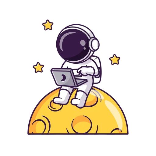 Sticker «Spaceman-6»