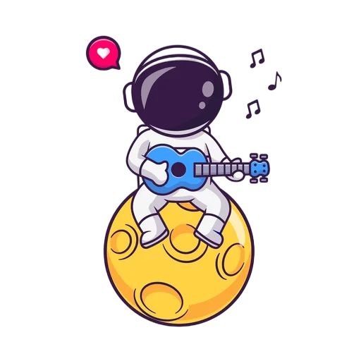 Sticker «Spaceman-7»