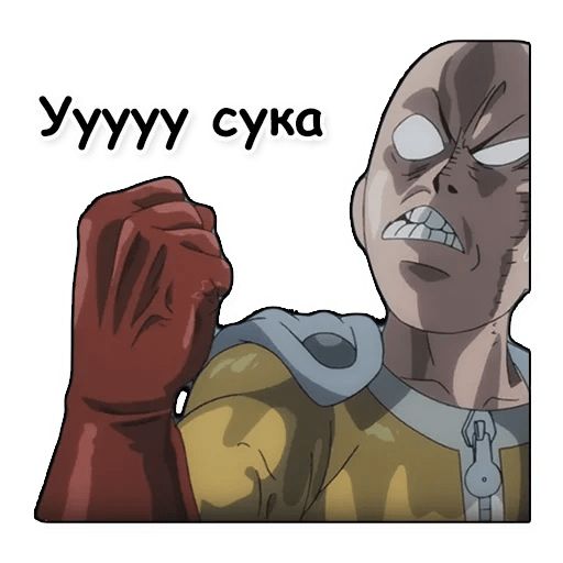 Sticker «One-Punch Man-4»