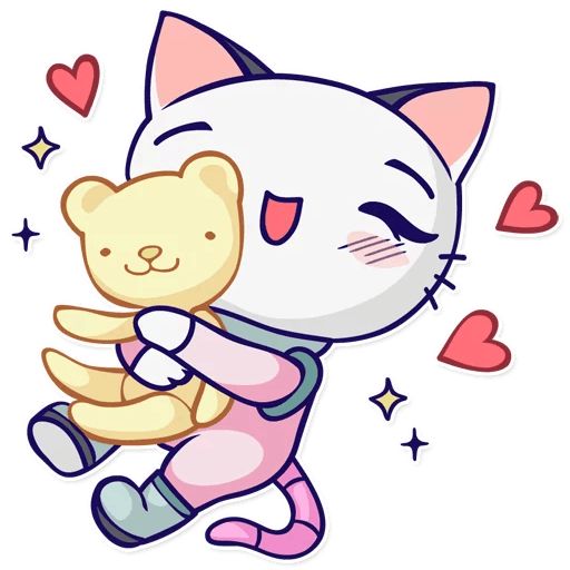 Sticker «Astro Kitty-3»