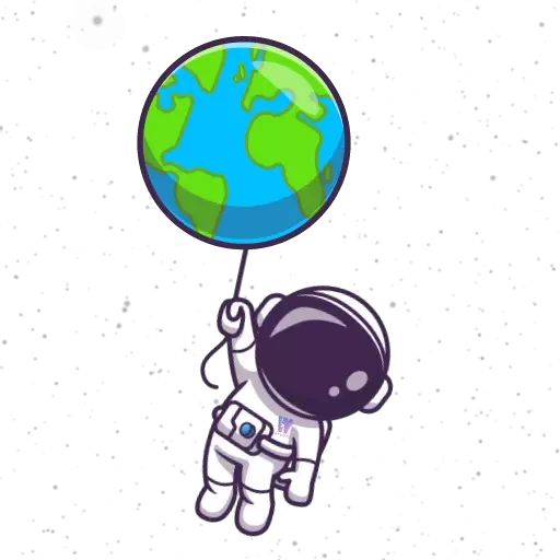 Sticker «Space Life-7»
