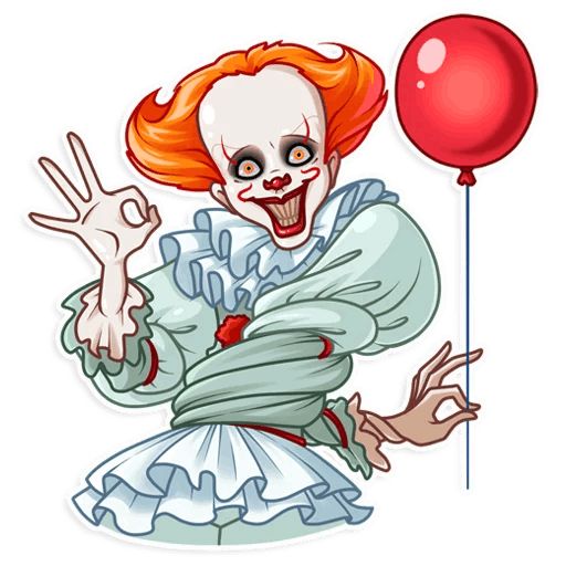 Sticker «Pennywise-6»
