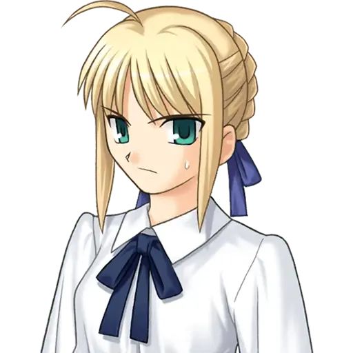 Sticker «Saber — Fate/stay night-10»