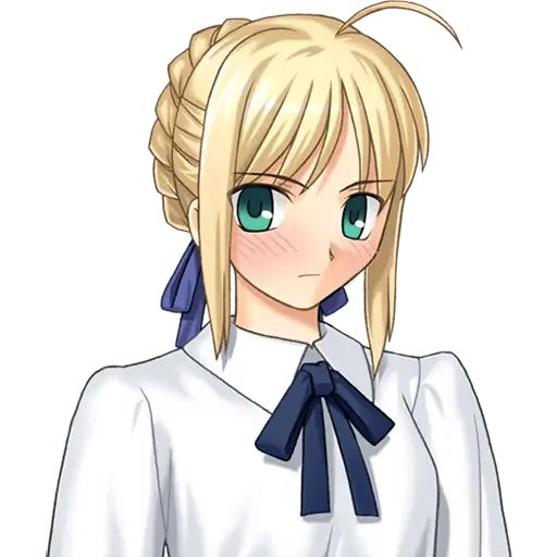 Sticker «Saber — Fate/stay night-6»