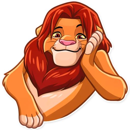 Sticker «Simba-6»