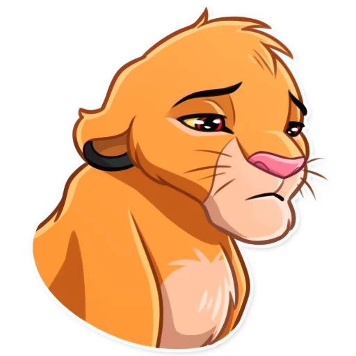 Sticker «Simba-8»